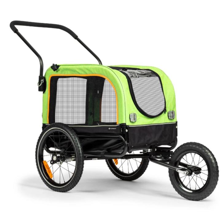 Hondenfietskar 2-in-1 Hondenbuggy Fietsaanhanger voor hond, Dieren en Toebehoren, Honden-accessoires, Nieuw, Ophalen of Verzenden