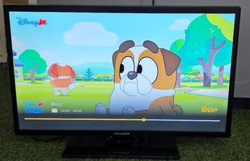 Salora TV met DVD speler 22 inch 56cm HDMI USB beschikbaar voor biedingen