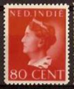 Ned-Indie NVPH nr 284 postfris Koningin Wilhelmina 1941, Postzegels en Munten, Postzegels | Nederlands-Indië en Nieuw-Guinea, Verzenden