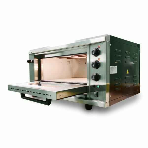 Xavis BakeChef stenenvloer 40x60 cm oven, Oven, 60 cm of meer, Nieuw, Stoom