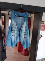 Blauw spijkervest maat L, Ophalen of Verzenden, Gedragen, Maat 42/44 (L), Blauw
