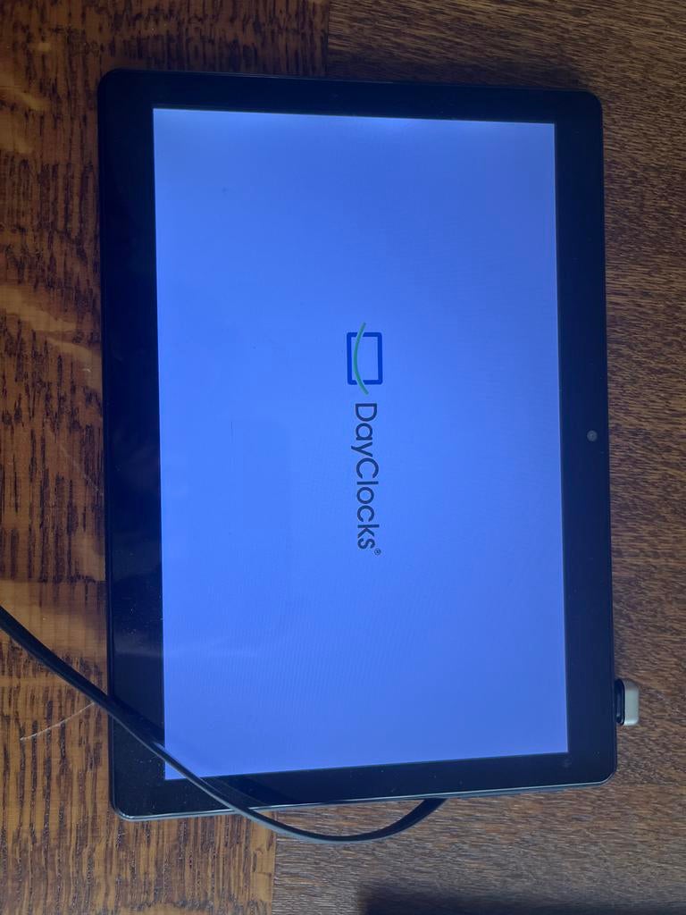 DayClock Dementie-agenda - Helpt bij dagelijkse routine, Computers en Software, Android Tablets, 10 inch, Gebruikt, Ophalen of Verzenden