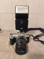 Canon EOS 500 Spiegelreflexcamera met Lens, Audio, Tv en Foto, Fotocamera's Analoog, Ophalen of Verzenden, Gebruikt, Spiegelreflex