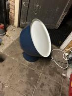 Design Lamp met Voetknop - Lichte Schade, Ophalen of Verzenden, Gebruikt, Metaal, 50 tot 75 cm