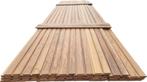 11.5 m2 dubbel rhombusprofiel   - hardhout - nr: HP189, Tuin en Terras, Palen, Balken en Planken, Ophalen, Nieuw, Planken, Hardhout
