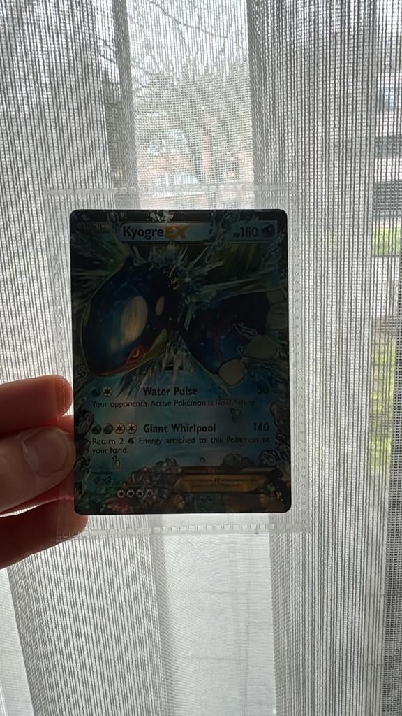Te koop pokemon kaarten Kyogre Kyogre Genesect Raikou Chesna, Ophalen of Verzenden, Zo goed als nieuw, Losse kaart