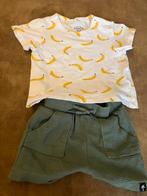 Zomers setje bananen maat 62, Ophalen of Verzenden, Zo goed als nieuw, Meisje