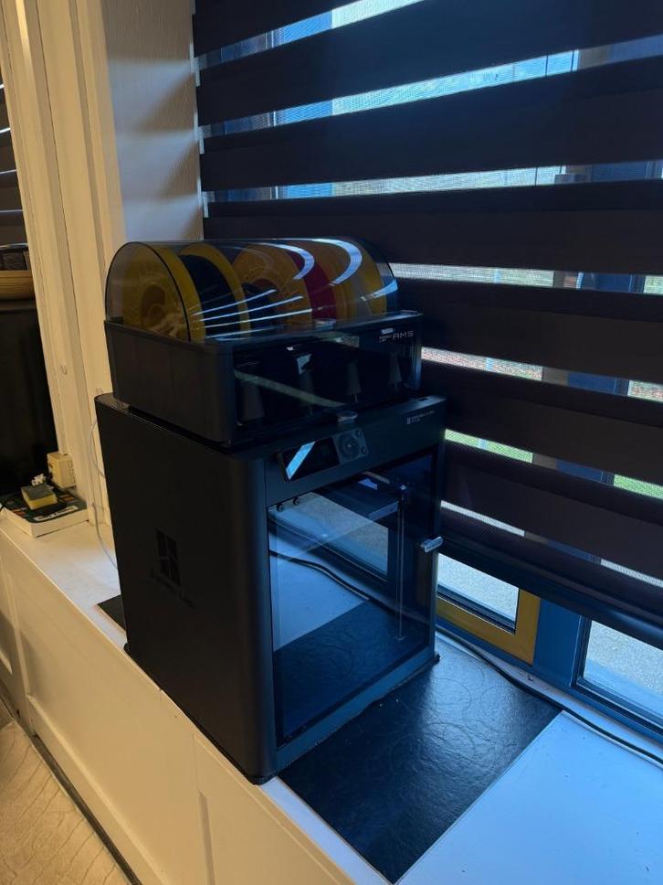 Bambu Lab P1S Combo 3D-printer + accessoires, Computers en Software, 3D Printers, Zo goed als nieuw, Ophalen