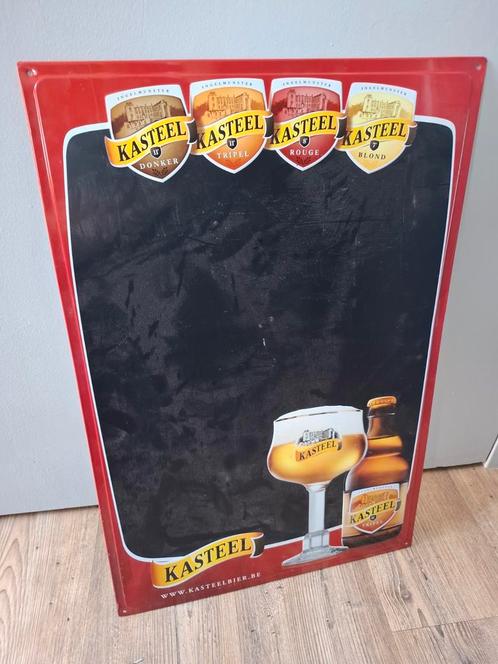 Kasteel Bier Krijtbord - Café Bord, Verzamelen, Biermerken, Ophalen of Verzenden