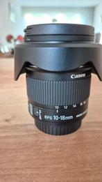 Canon EF-S 10-18mm Groothoeklens met accessoires, Audio, Tv en Foto, Fotografie | Lenzen en Objectieven, Ophalen of Verzenden