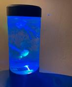 Blauwe Jellyfish Lamp, Ophalen of Verzenden, Zo goed als nieuw, Licht, Kleur