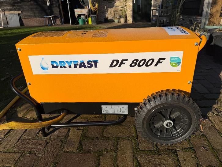 Bouwdroger met ventilator, Doe-het-zelf en Verbouw, Ventilatie en Afzuiging, Zo goed als nieuw, Ventilator en Afzuiger, Ophalen