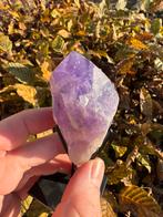 Amethist punt op standaard, Ophalen of Verzenden, Mineraal