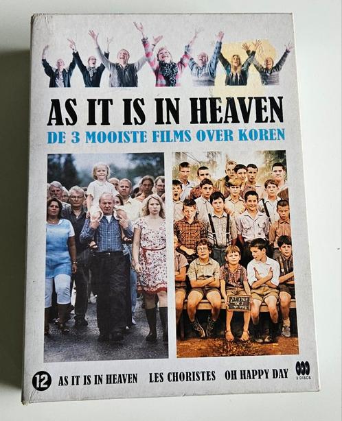 As It Is In Heaven - De 3 Mooiste Films Over Koren (Box-set), Cd's en Dvd's, Dvd's | Overige Dvd's, Gebruikt, Boxset, Ophalen of Verzenden