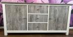 Mooi degelijk dressoir grijs/wit, Ophalen, Gebruikt, 150 tot 200 cm, 25 tot 50 cm