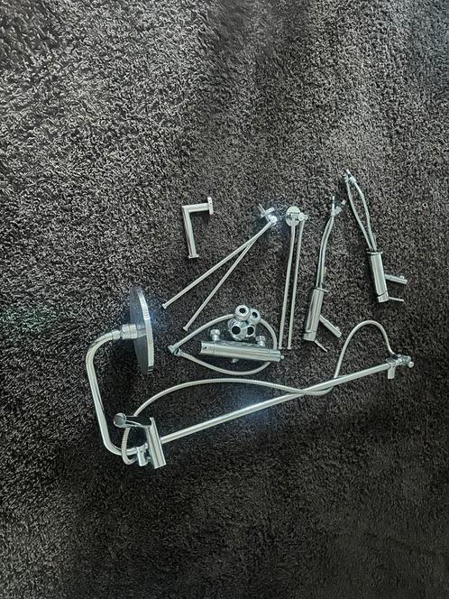 Complete Set Badkameraccessoires RVS, Huis en Inrichting, Badkamer | Badtextiel en Accessoires, Gebruikt, Overige typen, Overige kleuren