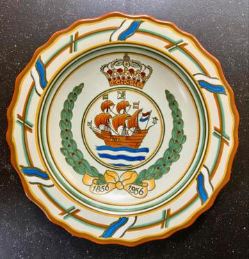KNSM Herdenkingsbord 100 Jaar - Koninklijke Plateelbakkerij beschikbaar voor biedingen