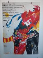 Originele Posters De Zonnehof Asger Jorn tweeluik, Verzenden, A1 t/m A3, Reclame, Rechthoekig Staand