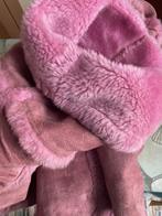 Hoge Laarzen gevoerd met borgvoering en profielzolen 40, Kleding | Dames, Schoenen, Ophalen of Verzenden, Zo goed als nieuw, Roze