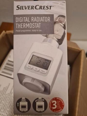 SilverCrest Digitale Radiator Thermostaat - Nieuw! beschikbaar voor biedingen