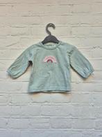 Maat 62 • Zeeman • Lichtgroene longsleeve rainbow, Ophalen of Verzenden, Zo goed als nieuw, Meisje