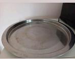 Ikea serveerblad diameter 38 cm, zilverkleur, Ophalen of Verzenden