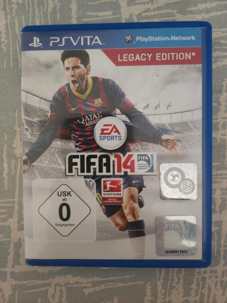 PSVita FIFA 14, Spelcomputers en Games, Games | Sony PlayStation Vita, Zo goed als nieuw, Sport, 3 spelers of meer, Vanaf 3 jaar