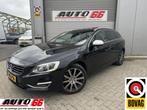 Volvo V60 2.4 D6 AWD Plug-In Hybrid Summum, Auto's, Volvo, Zwart, Zwart, Leder, Vierwielaandrijving