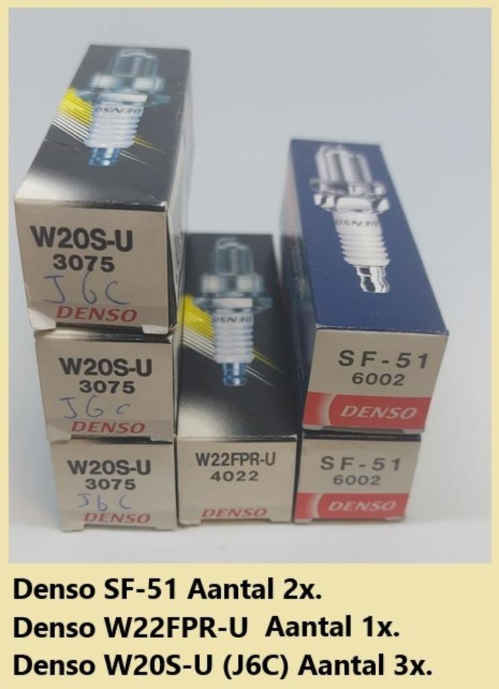Diverse Denso bougies 6 stuks - prijs € 1,95 p/stuk, Watersport en Boten, Accessoires en Onderhoud, Nieuw, Motor en Techniek, Ophalen of Verzenden