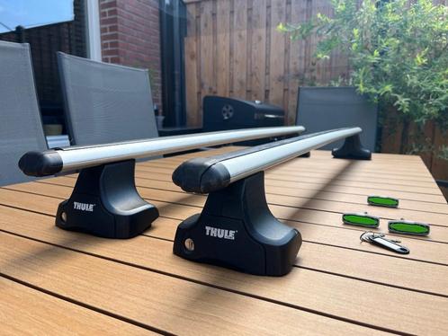 Thule AeroBar 869 dakdragers met Rapid System 754 voetenset, Auto diversen, Dakdragers, Gebruikt, Ophalen