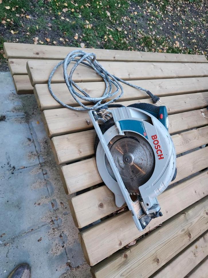 Bosch GKS 85 Cirkelzaag - Krachtige Zaag!, Doe-het-zelf en Verbouw, Gereedschap | Zaagmachines, Gebruikt, Cirkelzaag, 1200 watt of meer