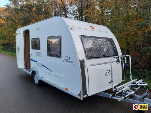 Bürstner Premio 435 TS, Caravans en Kamperen, Caravans, tot en met 4, 750 - 1000 kg, Standaardzit, Bürstner, Dwarsbed, Overige
