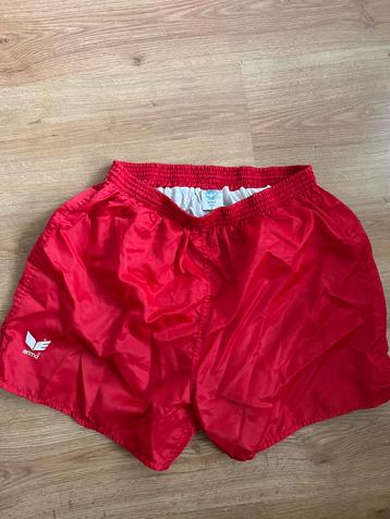 Vintage Erima shorts korte broek shiny glans nylon 9 / XXL beschikbaar voor biedingen