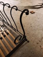 Metalen Bedframe - Romantische Stijl, Ophalen, Gebruikt, Zwart, Romantisch