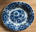 Oud Delftsblauw wandbord 523 V ZIE OOK TEKST, Ophalen