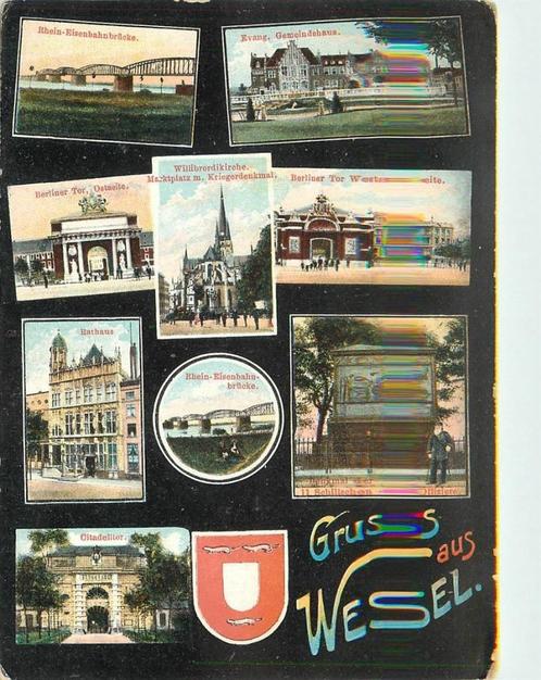 (379-144-001) Wesel, Verzamelen, Ansichtkaarten | Buitenland, Duitsland, Verzenden