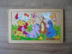 houten puzzel 6 stukjes Winnie the pooh, Minder dan 10 stukjes, Zo goed als nieuw, Ophalen