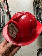 ‍ Brandweer helm kinder verkleedpartij, Ophalen of Verzenden, Zo goed als nieuw, Jongen of Meisje