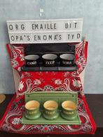 EMAILLE KEUKENGEREI UIT OPA'S EN OMA'S TIJD, Antiek en Kunst, Antiek | Emaille, Ophalen of Verzenden