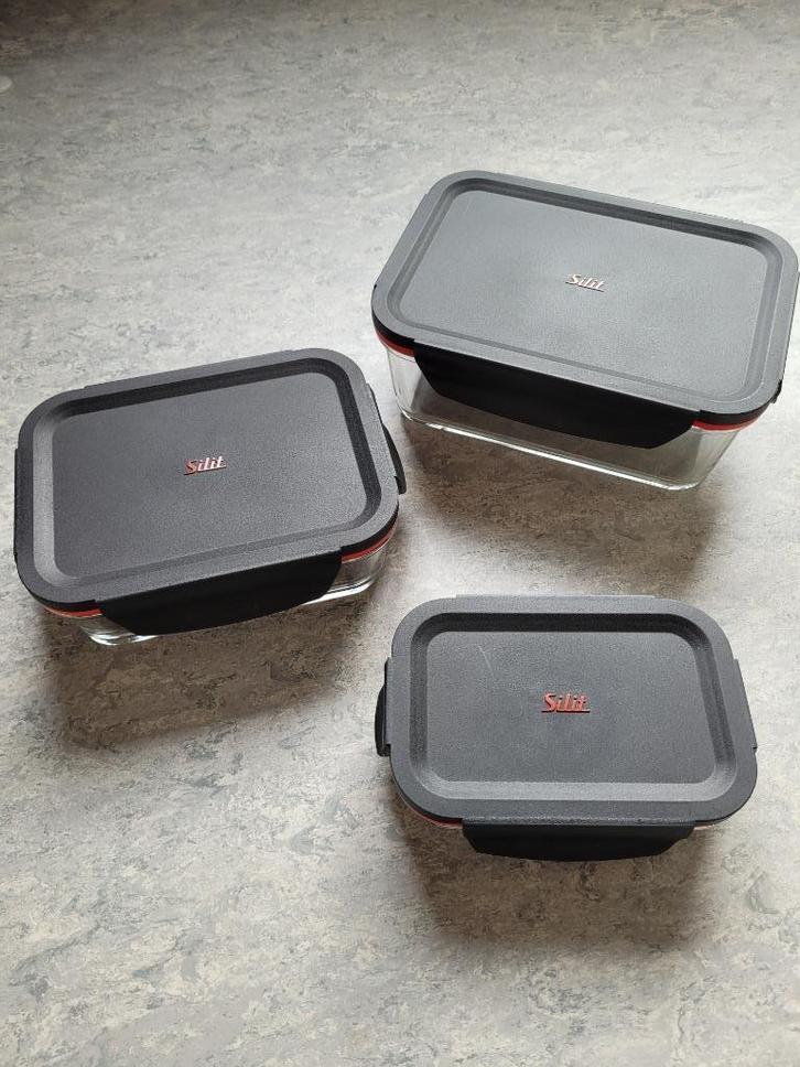 voorraaddozen / ovenschalen Silit, Huis en Inrichting, Keuken | Keukenbenodigdheden, Nieuw, Ophalen