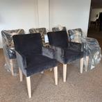 Armstoel Oxford In Antraciet, Hout, Nieuw, Ophalen of Verzenden, Grijs