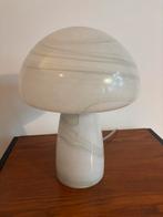 paddestoellamp mushroom tafellamp lamp glas lampen, Ophalen, Zo goed als nieuw, Glas, Minder dan 50 cm
