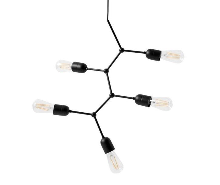BOCONCEPT PLAFONDLAMP FIVE VAN € 359,- NU € 100,-, Huis en Inrichting, Lampen | Kroonluchters, Nieuw, Ophalen