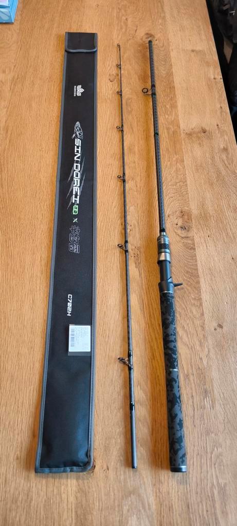 Handing Sindorei 2.0 C702H snoekstok Snoek hengel baitcast, Watersport en Boten, Hengelsport | Roofvissen, Zo goed als nieuw, Werphengel