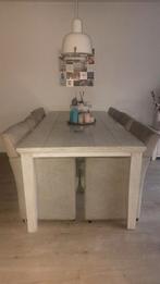 Pronto Wonen Eetset met 6 Stoelen, Huis en Inrichting, Ophalen, Gebruikt, 100 tot 150 cm, 200 cm of meer