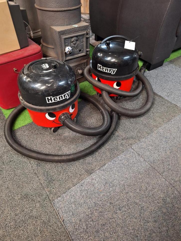 Henry stofzuigers €50,- per stuk, Witgoed en Apparatuur, Stofzuigers, 1200 tot 1600 watt, Ophalen