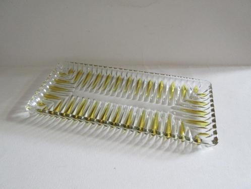 Mid-century schaal / serveerschaal Walther Glass Carola, Verzamelen, Retro, Huis en Inrichting, Ophalen