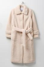 Stand Studio bouclé luxe mantel bontjas 38, Kleding | Dames, Jassen | Winter, Ophalen of Verzenden, Zo goed als nieuw, Maat 38/40 (M)