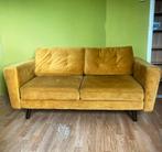 Vintage Velours Tweezitsbank - Okergeel (Direct Op te halen), Ophalen