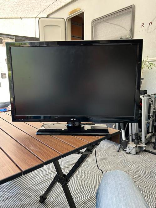 Tv 12 volt Akai & Apple TV, Computers en Software, Monitoren, Zo goed als nieuw, 60 Hz of minder, HDMI, LED, Ophalen